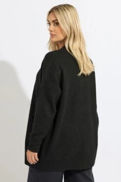 YOURS Curve Cardigan Noir En Maille Douce Au Toucher 9 YOURS Curve Cardigan Noir En Maille Douce Au Toucher -Evans Boutique 01aa1004 8c19 45 280681 C