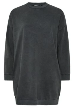 YOURS - Robe Sweatshirt En Jersey Gris Charbonneux 11 YOURS - Robe Sweatshirt En Jersey Gris Charbonneux -Evans Boutique 029ff00a 7b9a 49 304036 X