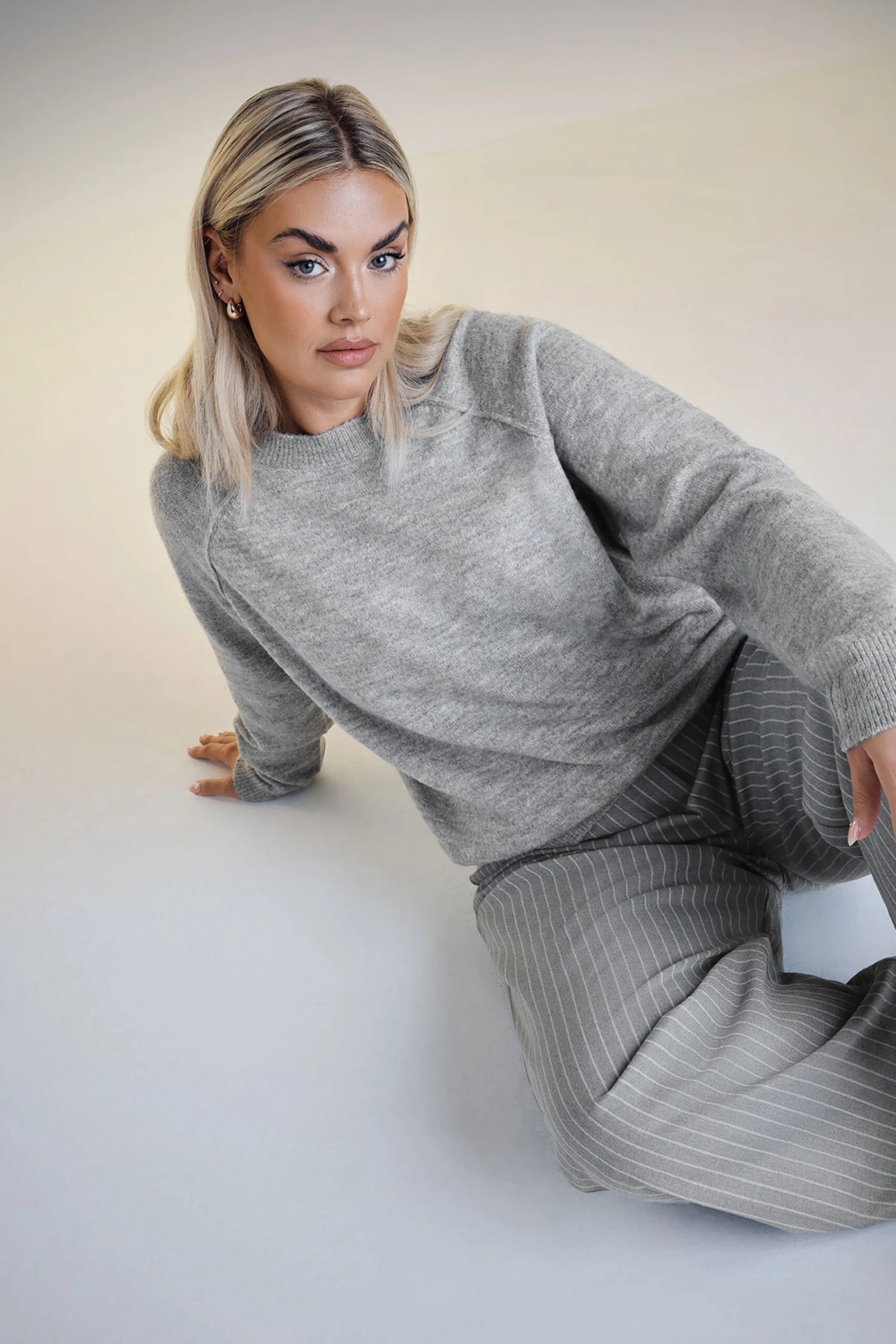 YOURS - Pull Gris Toucher Doux En Maille 3 YOURS - Pull Gris Toucher Doux En Maille