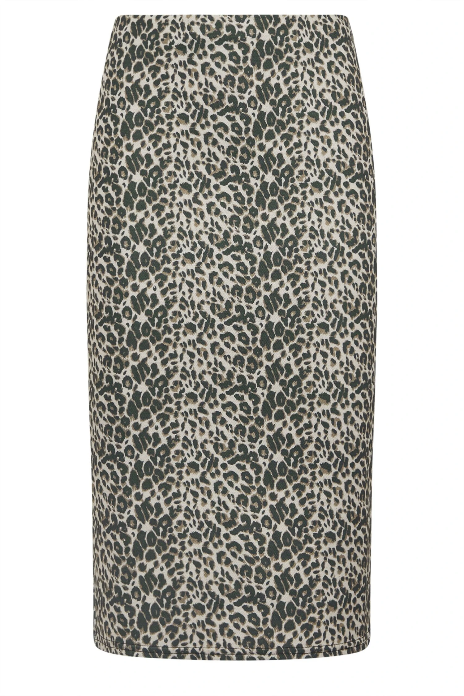 LTS Tall Beige Brown Leopard Print Pencil Skirt 7 LTS Tall Beige Brown Leopard Print Pencil Skirt – Image 5