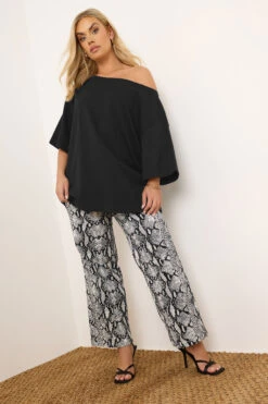 YOURS - Top Oversize Noir 14 YOURS - Top Oversize Noir -Evans Boutique 0b9766f6 930f 41 322531 F