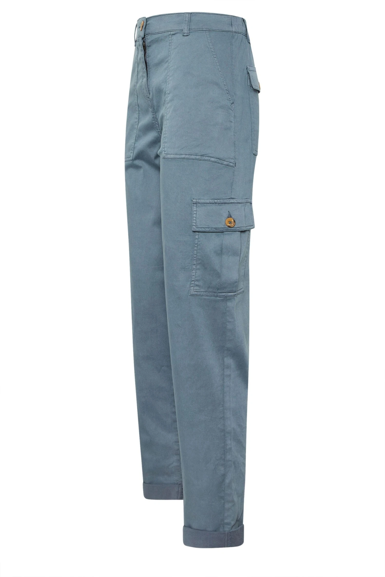 LTS MADE FOR GOOD Tall Blue Cargo Chino Jeans 11 LTS MADE FOR GOOD Tall Blue Cargo Chino Jeans – Image 9