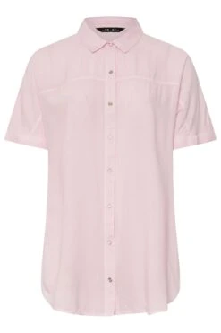 YOURS - Chemisier Rose Pâle Délavé Style Chambray 11 YOURS - Chemisier Rose Pâle Délavé Style Chambray -Evans Boutique 0d44dd06 db4e 4c 330642 X