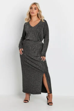 YOURS - Top Argenté Métallique En Jersey 10 YOURS - Top Argenté Métallique En Jersey -Evans Boutique 0e4095ff 9405 4c 321968 Cv2