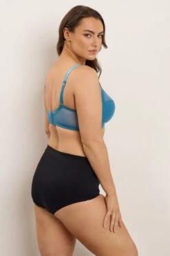 YOURS - Lot De 2 Soutiens-gorge à Armatures En Dentelle Vert Sarcelle Et Noir -Evans Boutique 0e48f3dd 4819 4a 147390 F