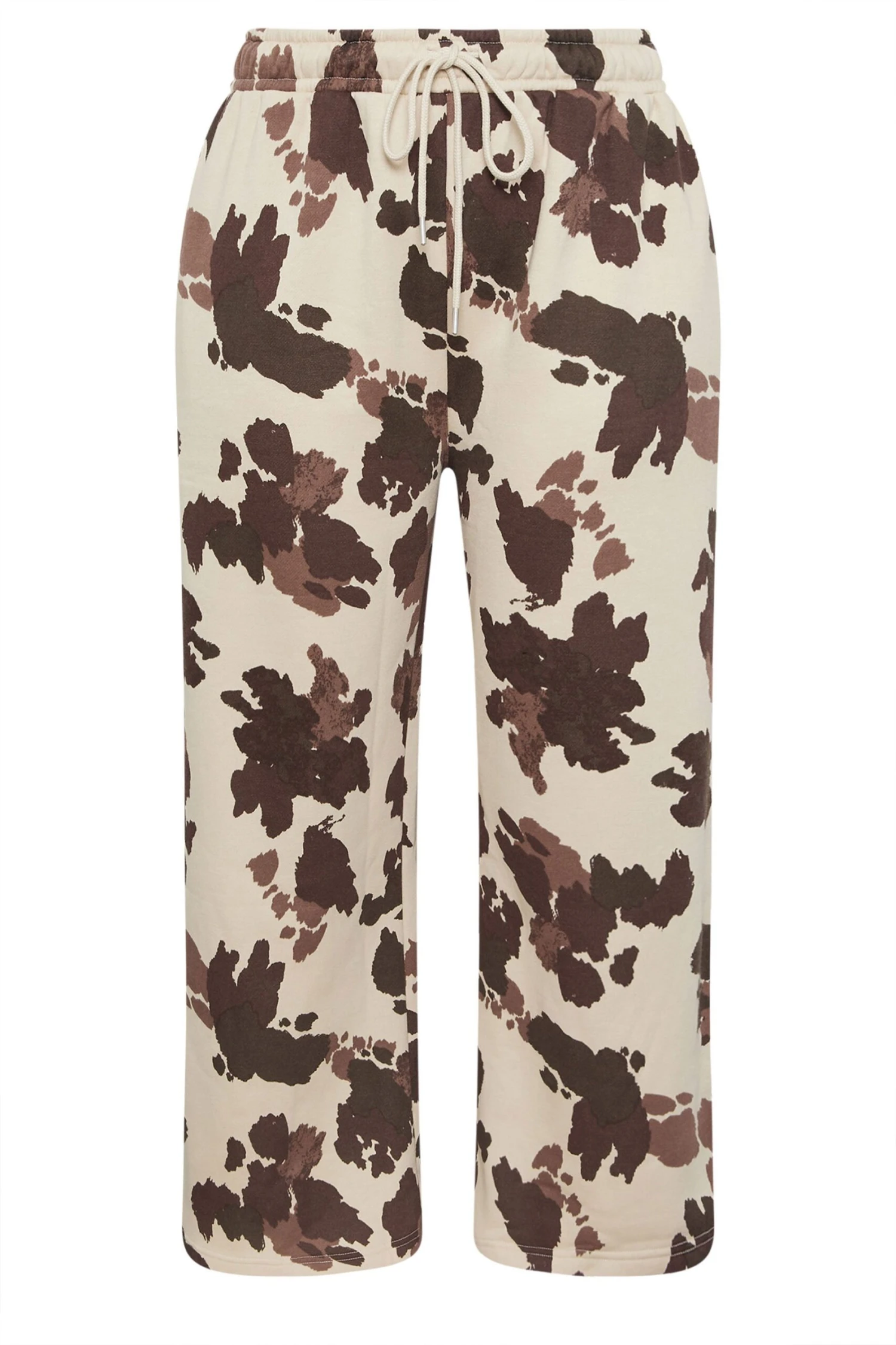 LIMITED COLLECTION Curve Pantalon De Jogging Large à Imprimé Vache Crème 7 LIMITED COLLECTION Curve Pantalon De Jogging Large à Imprimé Vache Crème – Image 5