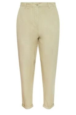 YOURS - Pantalon Chino Beige Coupe Droite 14 YOURS - Pantalon Chino Beige Coupe Droite -Evans Boutique 0ee56c00 f75c 4d 143445 X