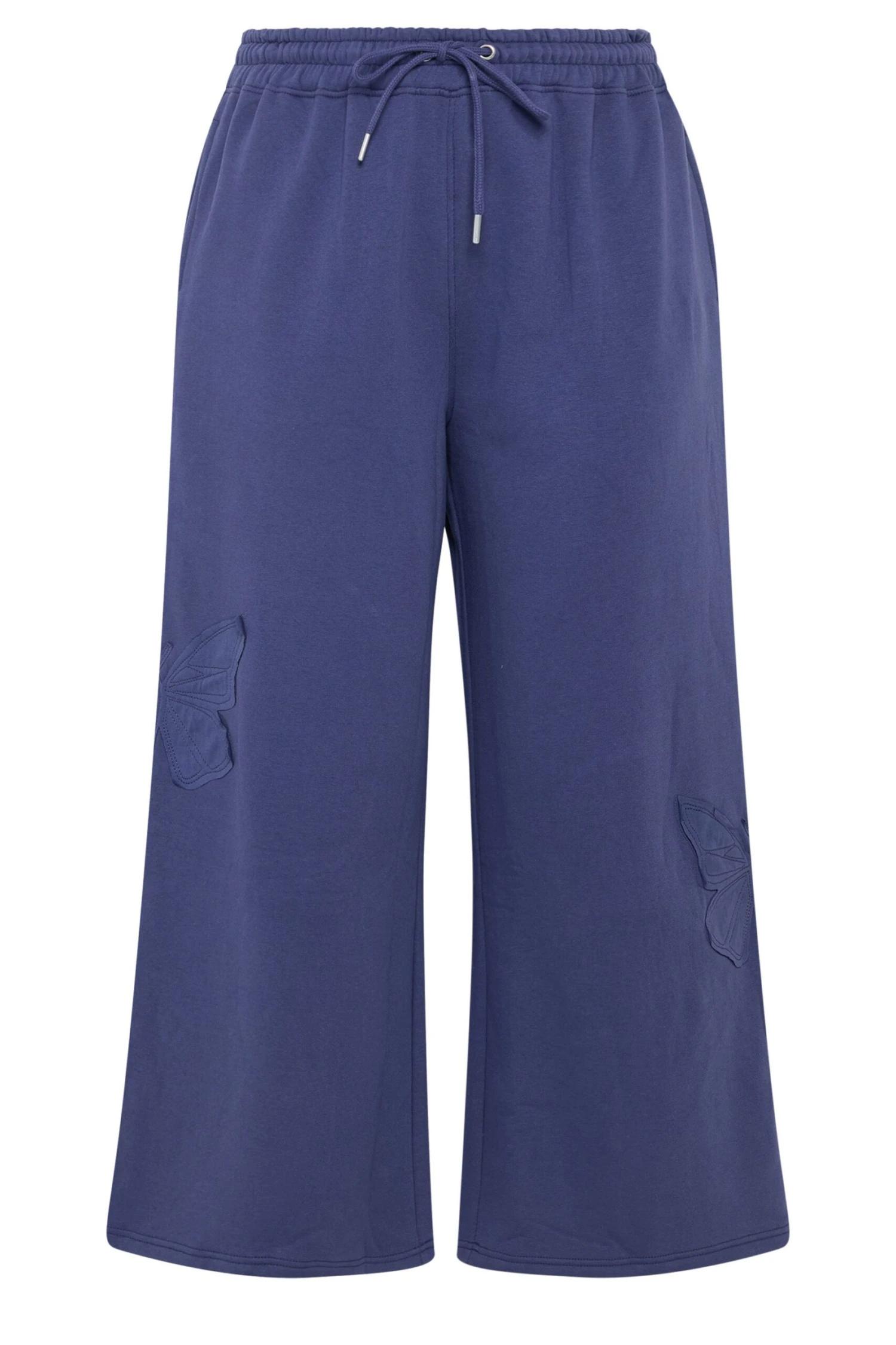 LIMITED COLLECTION Curve Pantalon De Jogging Large à Motif Papillon Brodé Violet 8 LIMITED COLLECTION Curve Pantalon De Jogging Large à Motif Papillon Brodé Violet – Image 6