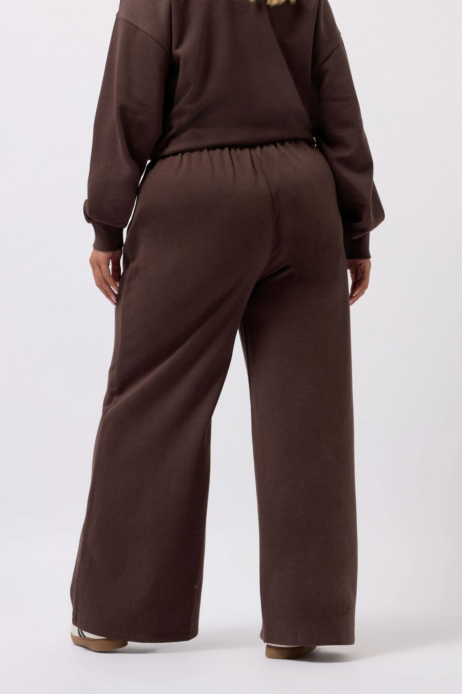 YOURS - Pantalon De Jogging Large Marron Chocolat 5 YOURS - Pantalon De Jogging Large Marron Chocolat – Image 3