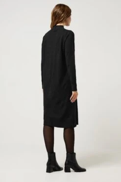 M&Co Black Funnel Neck Jumper Dress 8 M&Co Black Funnel Neck Jumper Dress -Evans Boutique 1a9045c6 c614 43 502543 C