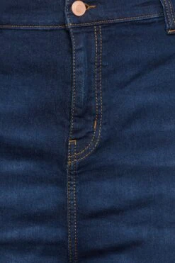 YOURS - Jeans Bleu RUBY Coupe Droite -Evans Boutique 1b47ee99 bec3 4d 143539 ZR