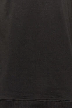 LTS Tall Black Long Sleeve Sweatshirt -Evans Boutique 1bd29eba c490 45 350103 Z