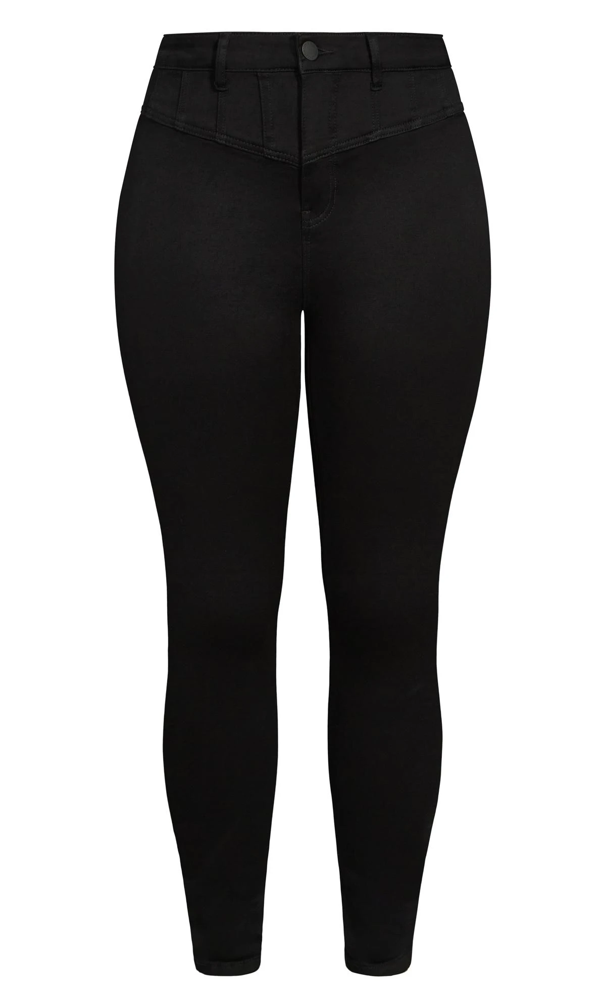 Evans Curve Black Skinny Jeans 10 Evans Curve Black Skinny Jeans – Image 8