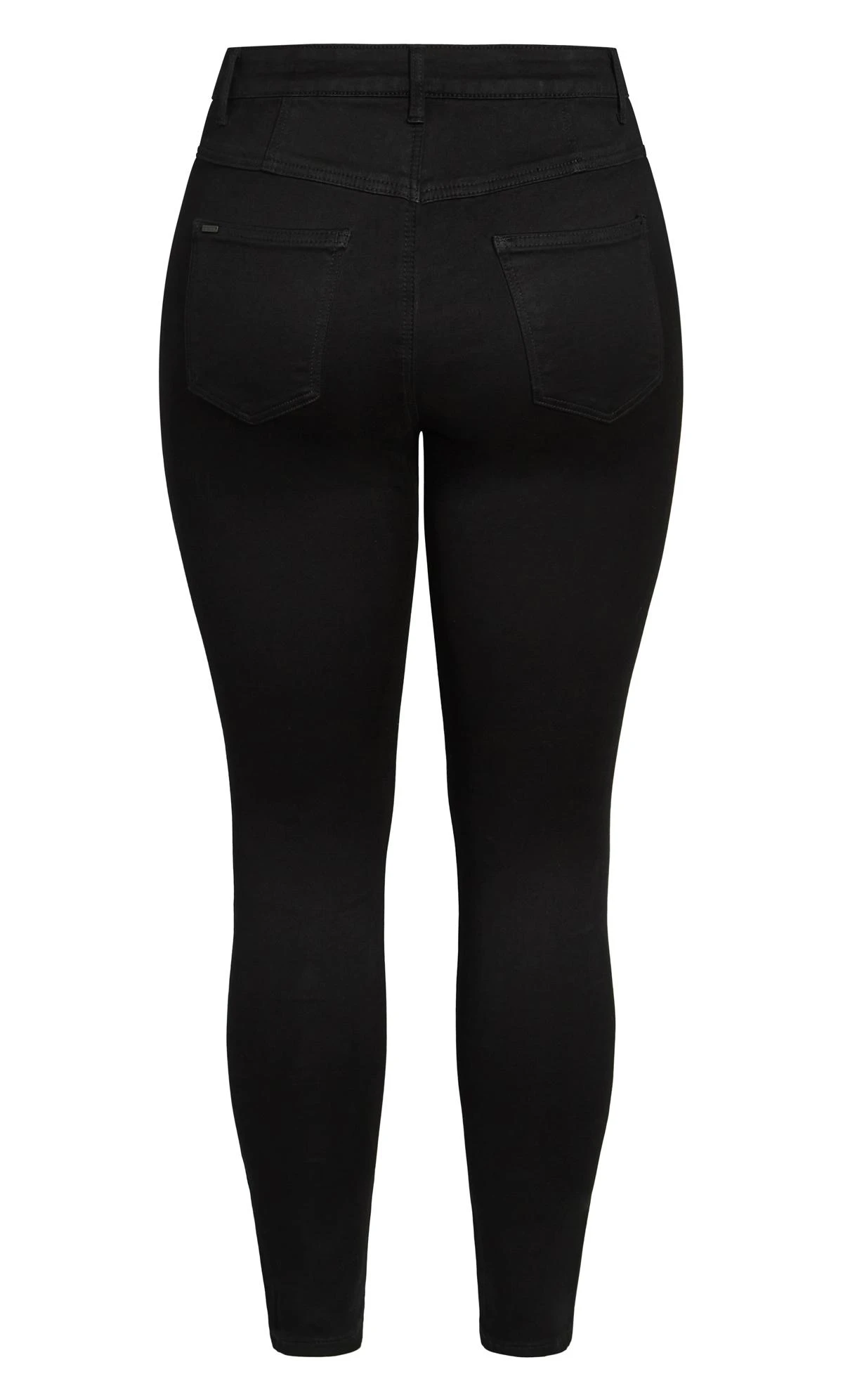 Evans Curve Black Skinny Jeans 11 Evans Curve Black Skinny Jeans – Image 9