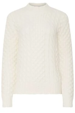 LTS Tall Ivory White Cable Knit Frill Jumper 11 LTS Tall Ivory White Cable Knit Frill Jumper -Evans Boutique 20c6b384 9ead 46 356379 X