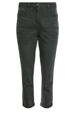 M&Co Black Washed Boyfriend Jeans 11 M&Co Black Washed Boyfriend Jeans -Evans Boutique 21384916 061d 40 501530 X