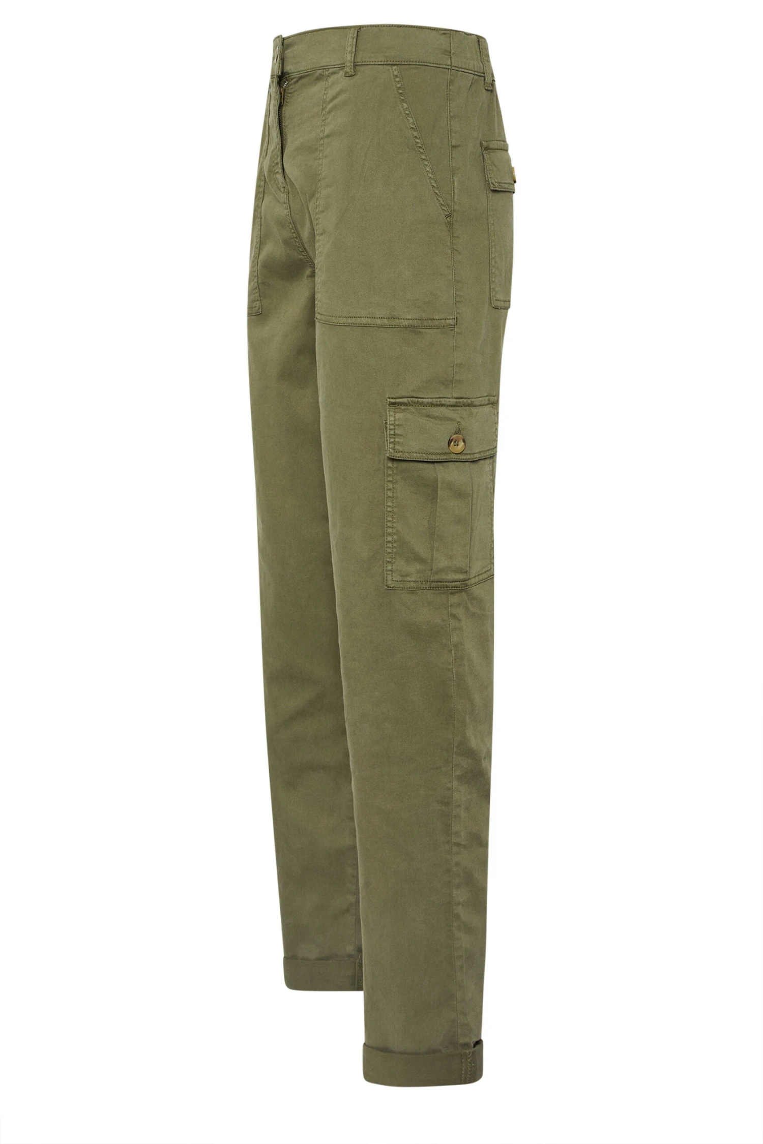 LTS MADE FOR GOOD Tall Khaki Green Cargo Chino Jeans 7 LTS MADE FOR GOOD Tall Khaki Green Cargo Chino Jeans – Image 5