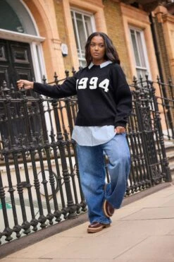 YOURS Curve Pull 2 En 1 Bleu Marine « 1994 »