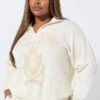 LIMITED COLLECTION Sweat-shirt Curve Cream « New York » à Fermeture éclair Quart De Tour 2 LIMITED COLLECTION Sweat-shirt Curve Cream « New York » à Fermeture éclair Quart De Tour -Evans Boutique 2a38718d 4b68 43 216859 A