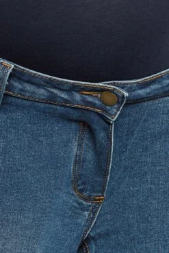 LTS Tall Maternity Mid Blue Skinny AVA Jeans -Evans Boutique 2a968785 21b8 44 198085 Z