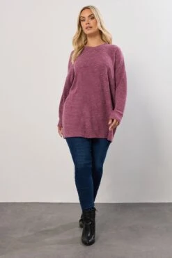 YOURS Curve Pull Doux Rose 8 YOURS Curve Pull Doux Rose -Evans Boutique 2cf6faa1 3247 46 285073 B