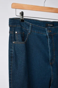 EVANS Curve Fit Indigo Straight Leg Jeans 14 EVANS Curve Fit Indigo Straight Leg Jeans -Evans Boutique 2dd8212b 227a 43 615043 P1