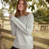 M&Co Grey Contrast Blanket Stitch Jumper -Evans Boutique 2ef745de 0c17 4f 502444 L2