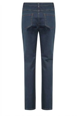 M&Co Indigo Blue Straight Leg Jeans 15 M&Co Indigo Blue Straight Leg Jeans -Evans Boutique 32f0d296 9783 4d 500246 Y
