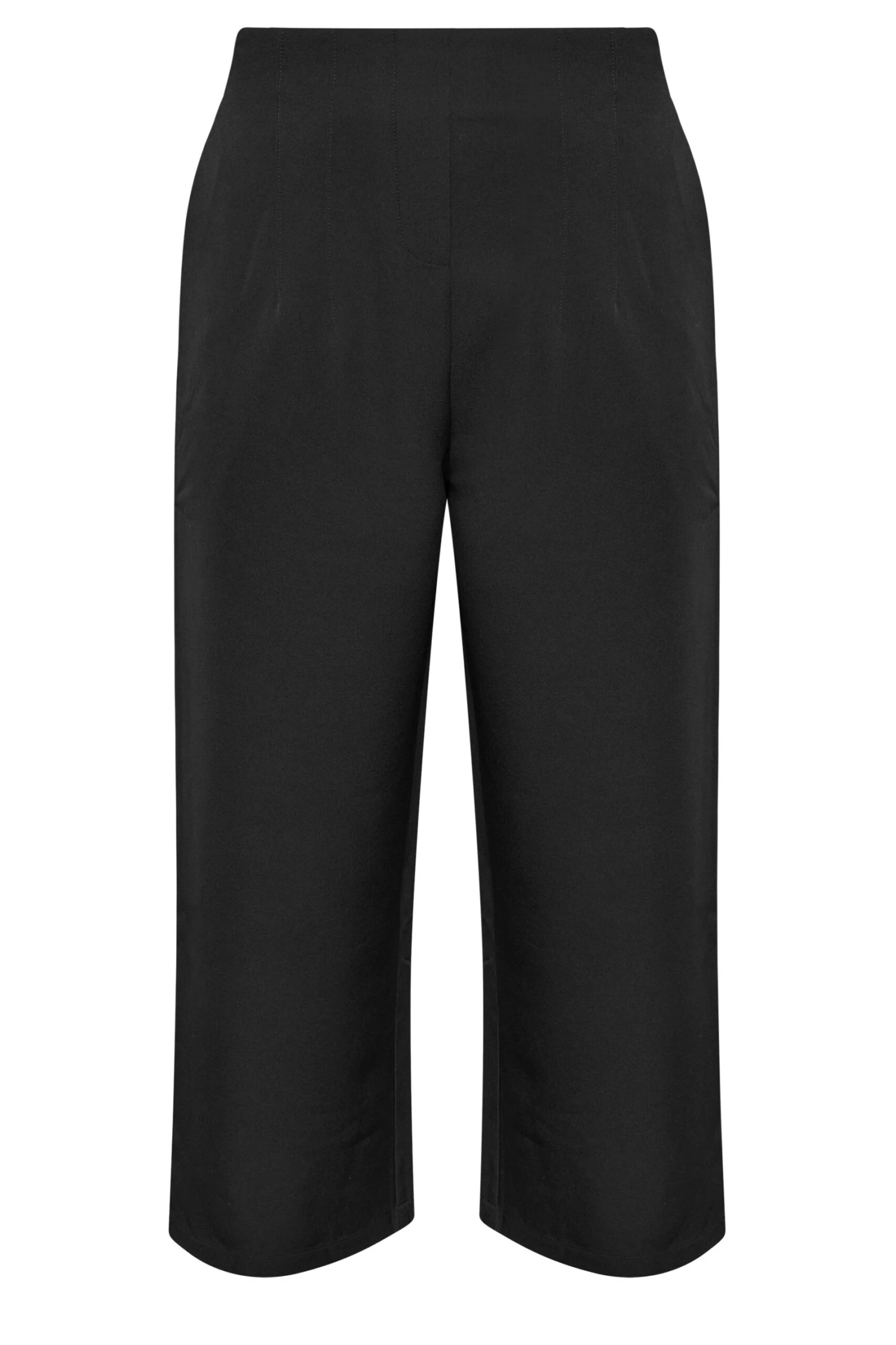 YOURS - Pantalon Classique Noir Coupe Wide Leg à Poches 7 YOURS - Pantalon Classique Noir Coupe Wide Leg à Poches – Image 5