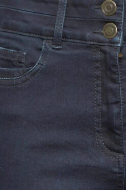 M&Co Indigo Blue Lift & Shape Slim Leg Jeans 12 M&Co Indigo Blue Lift & Shape Slim Leg Jeans -Evans Boutique 387de1fe 75ef 47 500275 Z