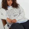 YOURS - Sweatshirt Gris 'Ohio' 2 En 1 Manches Longues 2 YOURS - Sweatshirt Gris 'Ohio' 2 En 1 Manches Longues -Evans Boutique 3959e0b2 14ff 45 126641 A