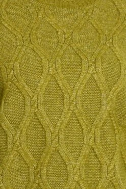 M&Co Fern Green Cable Knit Jumper 12 M&Co Fern Green Cable Knit Jumper -Evans Boutique 3cd10f5d 2925 42 502474 D