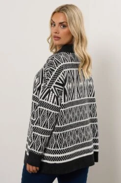 YOURS Curve Pull Noir à Fermeture éclair Quart De Tour 13 YOURS Curve Pull Noir à Fermeture éclair Quart De Tour -Evans Boutique 3d226474 297a 41 280696 D