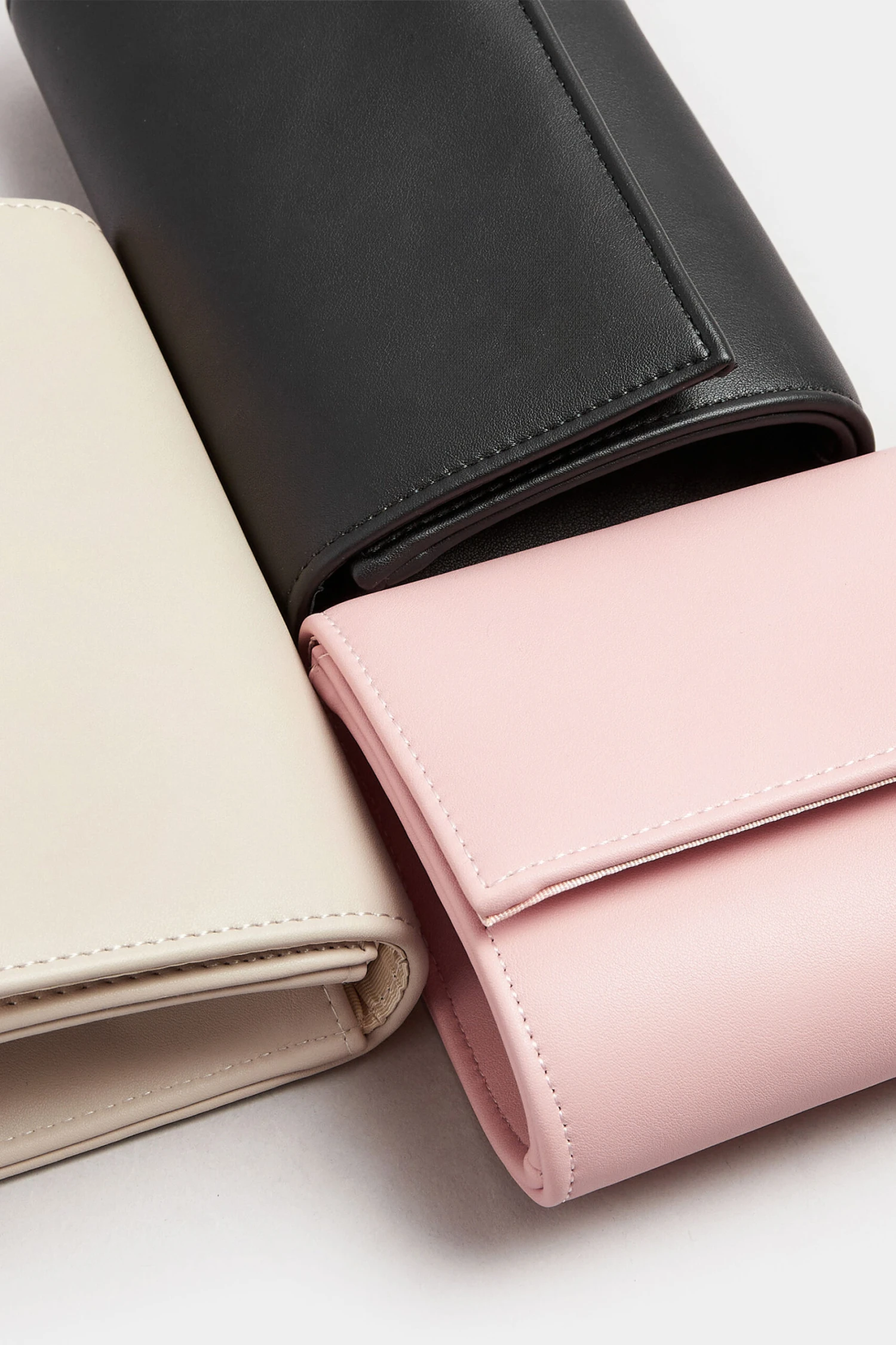 Pink Faux Leather Double Chain Bag 9 Pink Faux Leather Double Chain Bag – Image 7