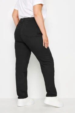 YOURS - Jeans Noir RUBY Coupe Droite -Evans Boutique 3f8cdb2b 626a 4e 143536 C