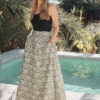 LTS Tall Grey Aztec Print Maxi Skirt 1 LTS Tall Grey Aztec Print Maxi Skirt -Evans Boutique 40c2c8ca 09ec 45 356019 L2