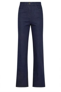 LTS Tall Dark Indigo Blue Wide Leg Jeans -Evans Boutique 41de854f ed51 45 354066 X