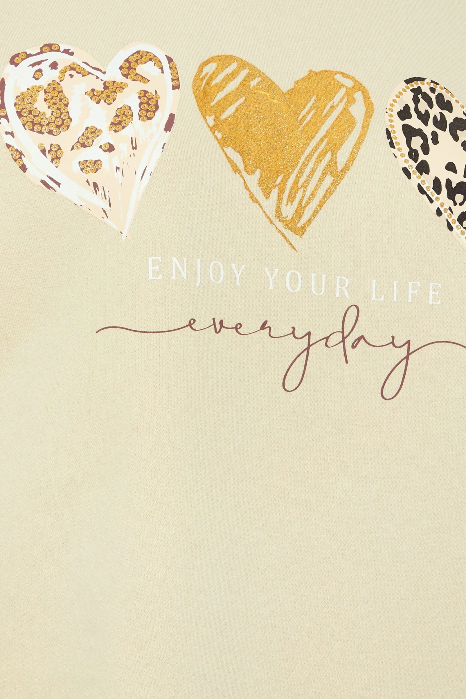 YOURS - Robe-Pull Crème Coeurs Léopard Manches Longues 8 YOURS - Robe-Pull Crème Coeurs Léopard Manches Longues – Image 6