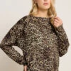 LTS Tall Brown Animal Print Batwing Top 1 LTS Tall Brown Animal Print Batwing Top -Evans Boutique 45a1fb3d b16d 4f 356995 A
