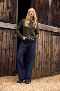 LTS Tall Dark Indigo Blue Wide Leg Jeans -Evans Boutique 45f58de8 4c1a 4f 354066 L4