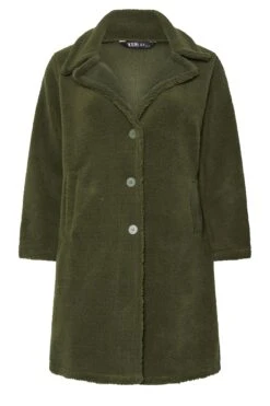 YOURS Curve Manteau Teddy En Fausse Fourrure Vert Kaki 11 YOURS Curve Manteau Teddy En Fausse Fourrure Vert Kaki -Evans Boutique 4906edb9 0ebc 4b 303853 X