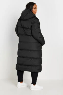 YOURS - Doudoune Midi Noire à Capuche 2 En 1 13 YOURS - Doudoune Midi Noire à Capuche 2 En 1 -Evans Boutique 4b8bd496 5f44 48 120778 C