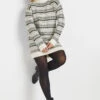 M&Co Grey Fairisle Tunic Jumper Dress 1 M&Co Grey Fairisle Tunic Jumper Dress -Evans Boutique 4bbd5ea4 e795 47 501627 A