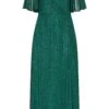 YOURS LONDON Robe Longue Portefeuille Verte à Paillettes Curve 2 YOURS LONDON Robe Longue Portefeuille Verte à Paillettes Curve -Evans Boutique 4c8a7a4d 9602 49 163403 X