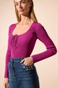 STAR Blue Eyelet Midi Denim Skirt 13 STAR Blue Eyelet Midi Denim Skirt -Evans Boutique 4d219b69 e3b8 45 110654 E