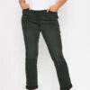 M&Co Black Washed Boyfriend Jeans -Evans Boutique 51fef45c 6609 40 501530 A