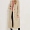 LTS Tall Natural Brown Longline Maxi Coat 1 LTS Tall Natural Brown Longline Maxi Coat -Evans Boutique 592de164 c4b7 4b 356179 A