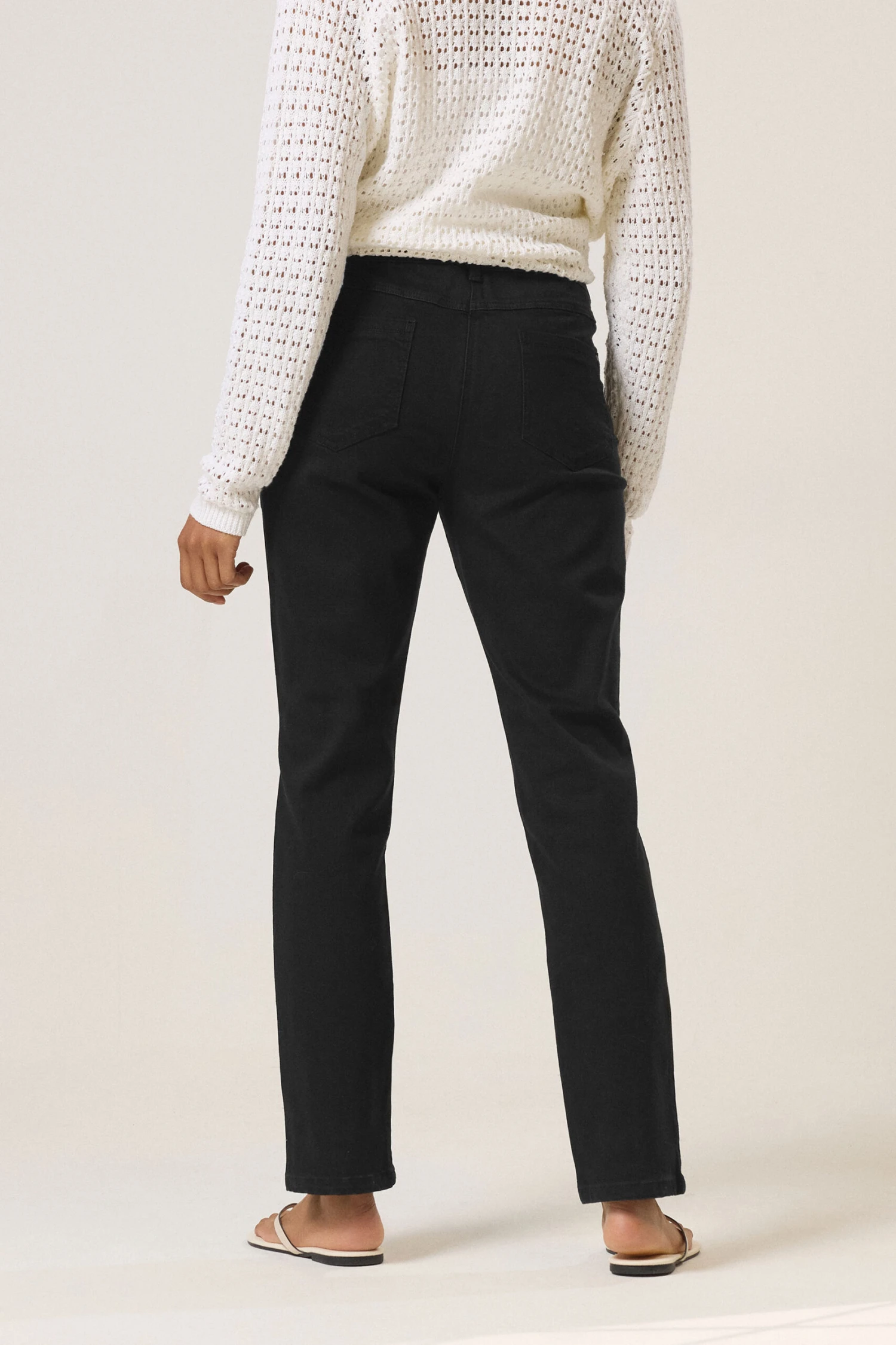 M&Co Black Straight Leg Jeans 7 M&Co Black Straight Leg Jeans – Image 5