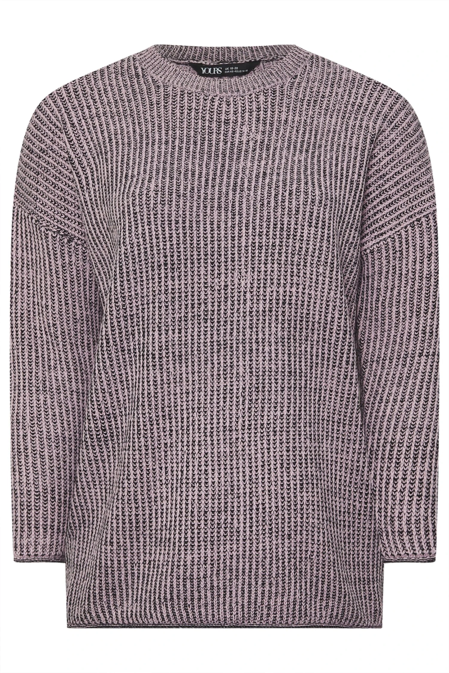 YOURS - Pull Rose En Maille Design Nervuré 7 YOURS - Pull Rose En Maille Design Nervuré – Image 5