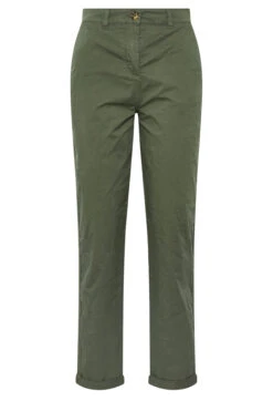 LTS Tall Khaki Green Cotton Straight Leg Chino Jeans 13 LTS Tall Khaki Green Cotton Straight Leg Chino Jeans -Evans Boutique 65174d9c 2b2b 49 355375 355374 X